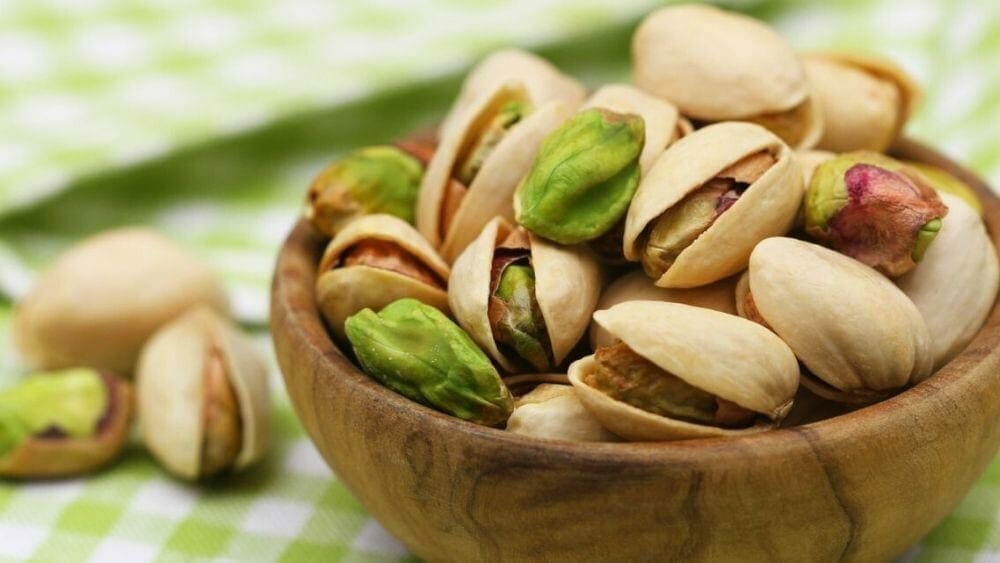 La pistache, un fruit oléagineux bon pour la santé.
