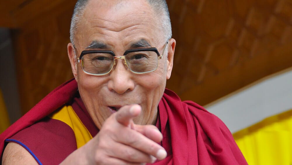 Dalai Lama citations sur le bonheur et l'amour