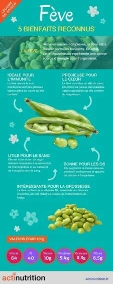 bienfaits de la fève