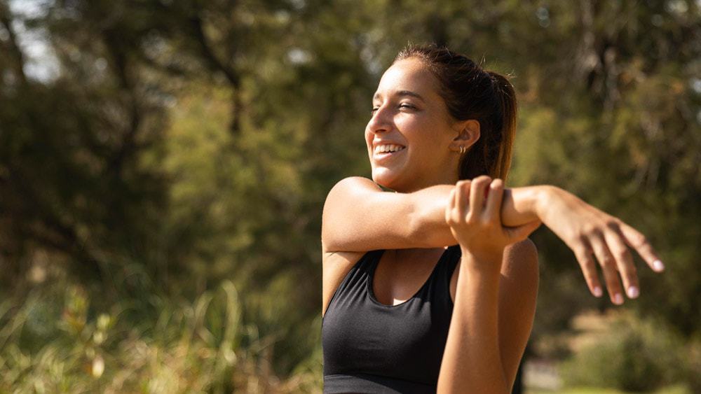 stretching échauffement