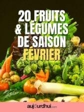 fruits et légumes de février