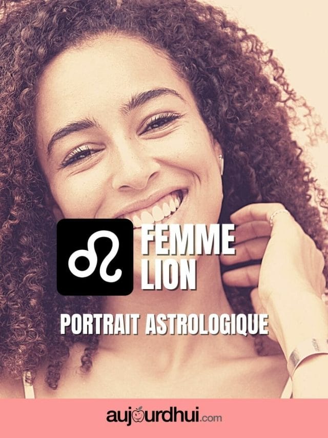 Femme Lion Portrait astrologique