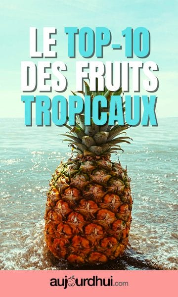 La liste des fruits tropicaux