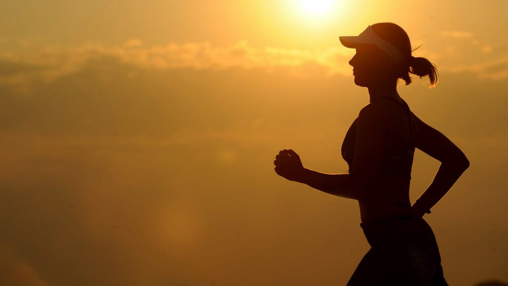 courir quand il fait chaud