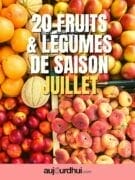 fruits ét légumes de juillet