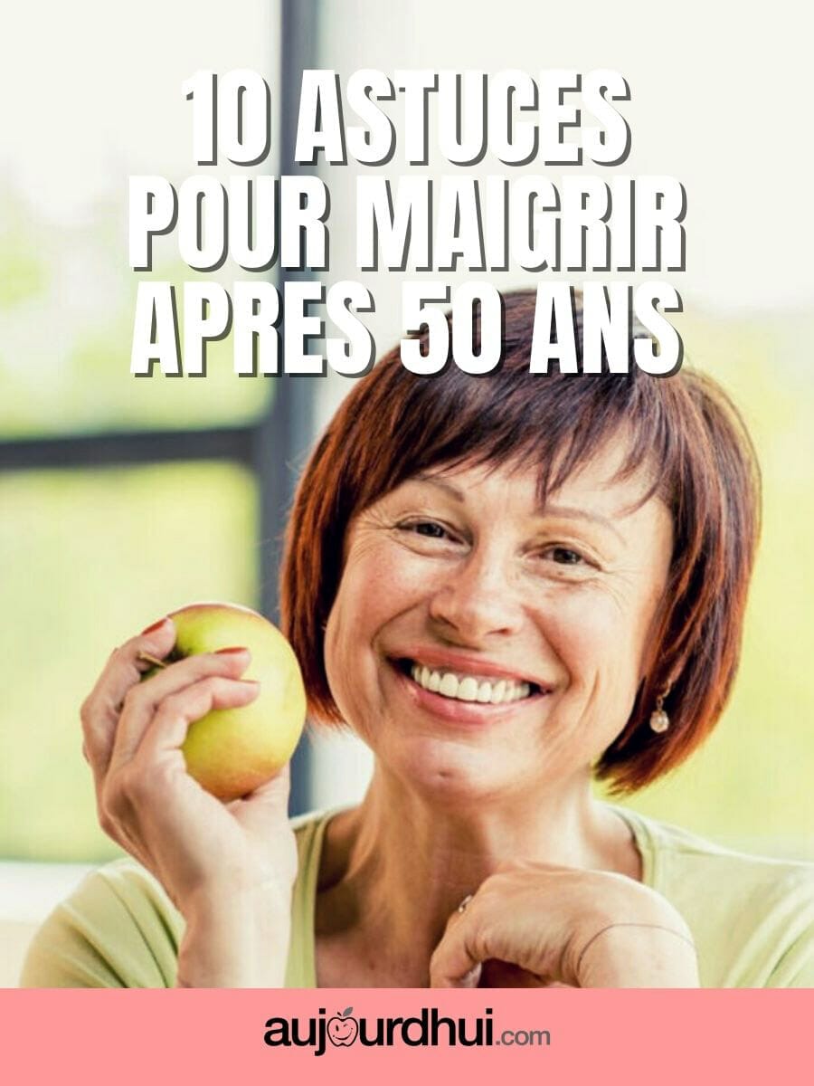 10 astuces pour maigrir après 50 ans