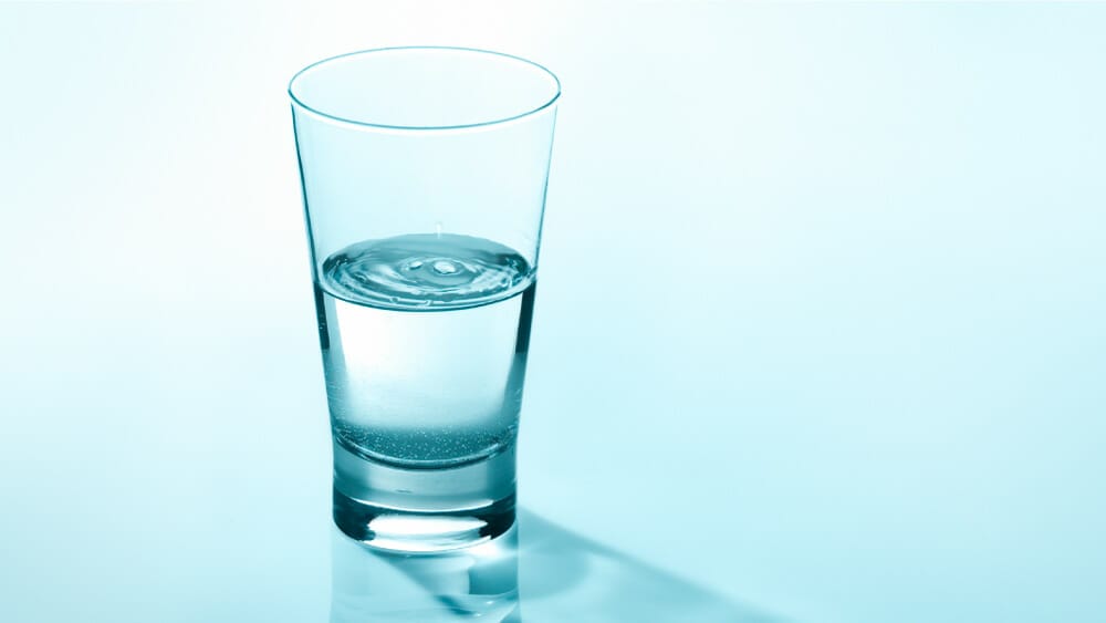 Voir le verre à moitié plein