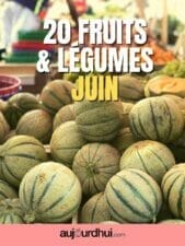 fruits et légumes de juin