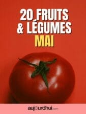 fruits et légumes de mai