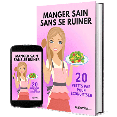 Manger sain sans se ruiner - Ebook 3D Cover
