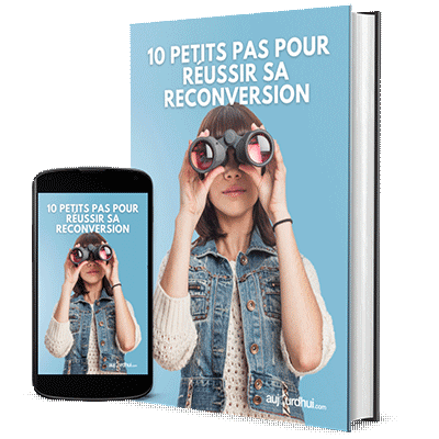 10 petits pas reconversion professionnelle - 3D